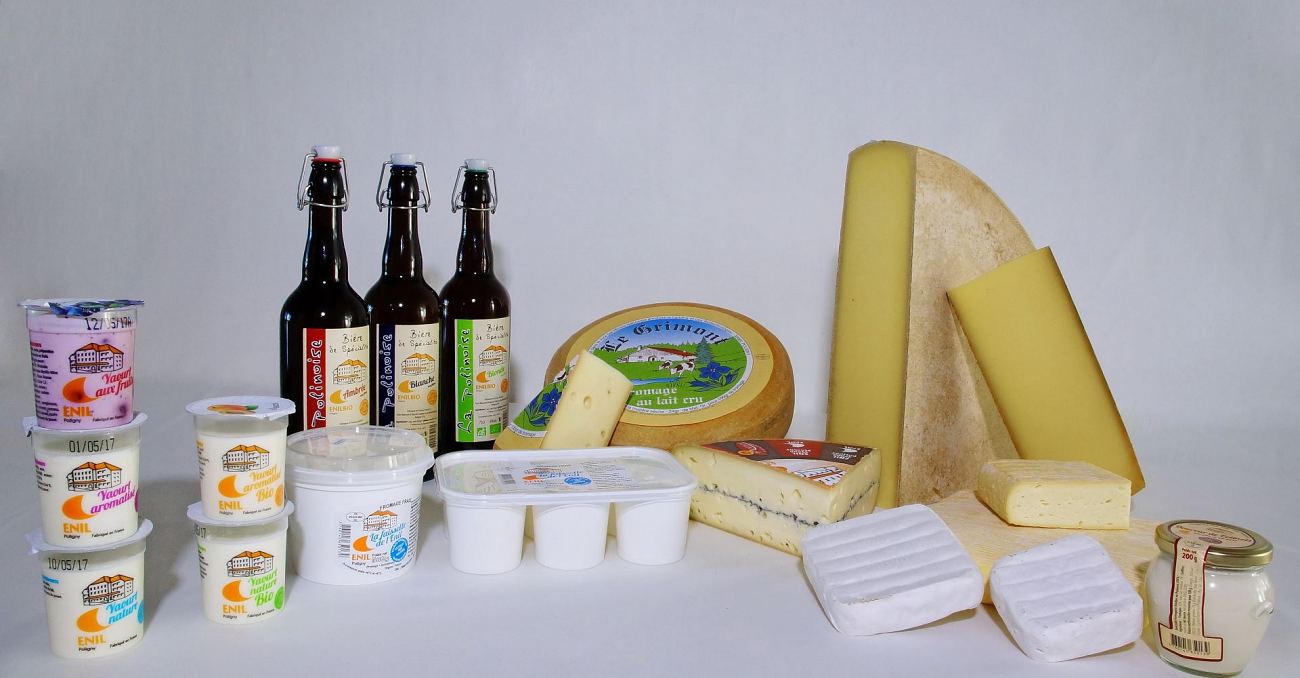 fromage produits laitiers biere